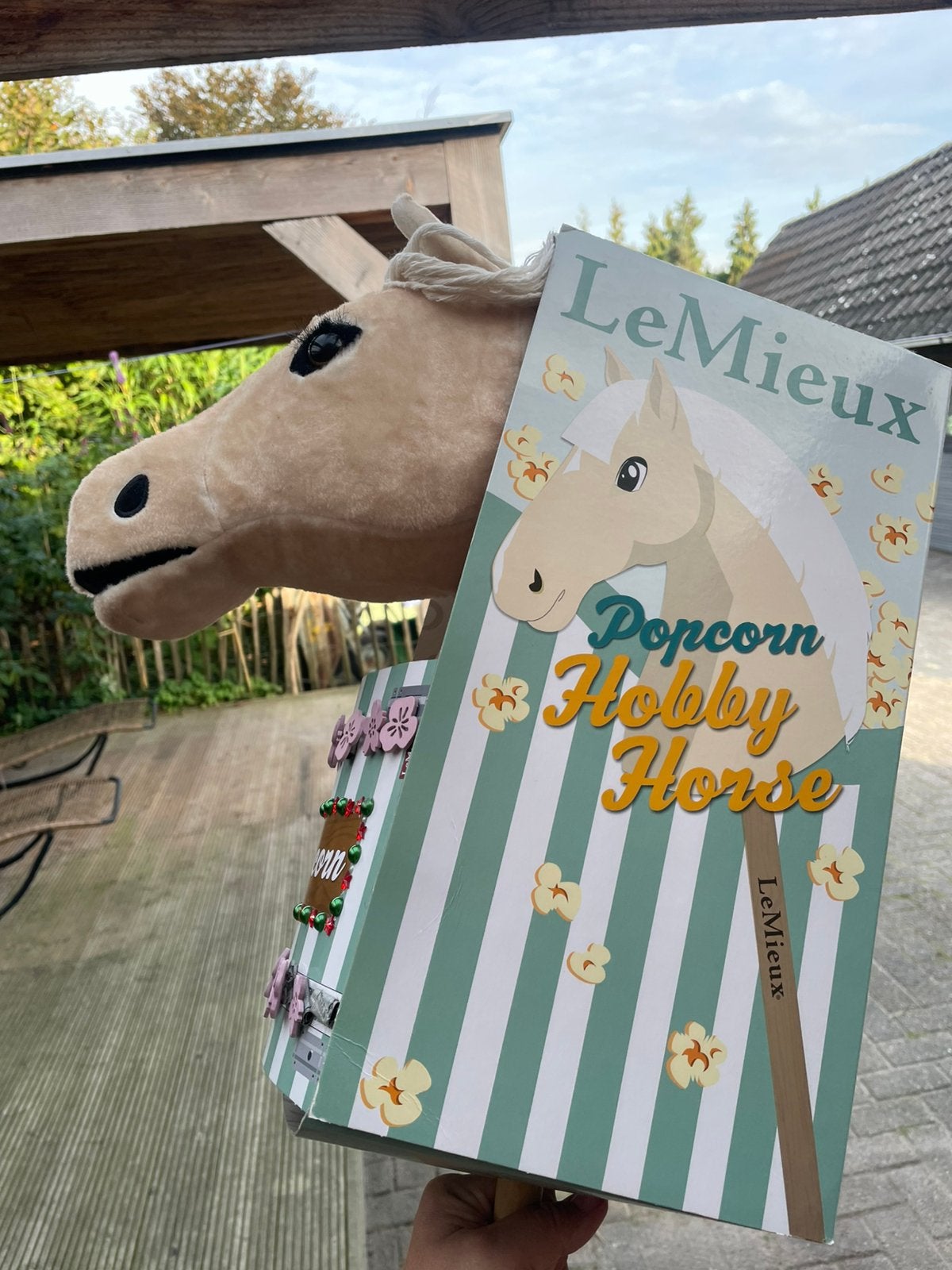 Lemieux popcorn stokpaard / hobby horse, Ophalen of Verzenden, Zo goed als nieuw