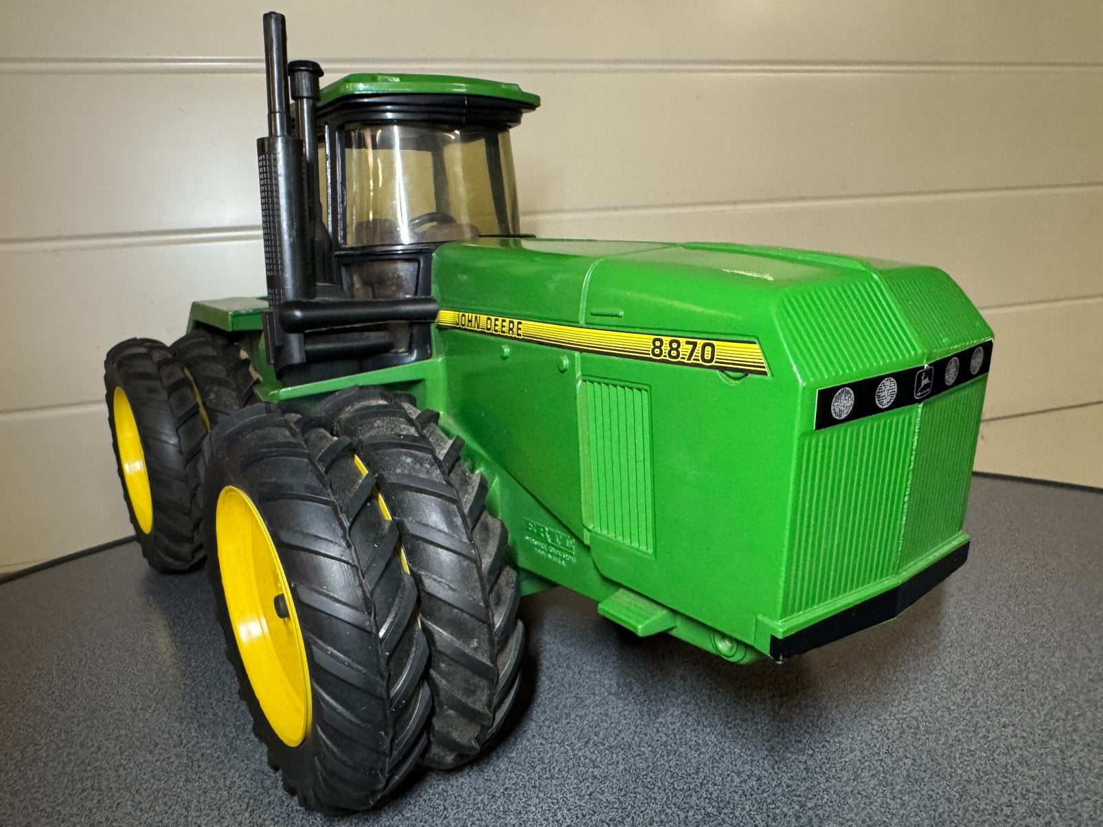 Vintage ERTL John Deere 8870 4WD Knik Tractor Jaren 90!, USA, Tractor of Landbouw, Ophalen of Verzenden, Zo goed als nieuw