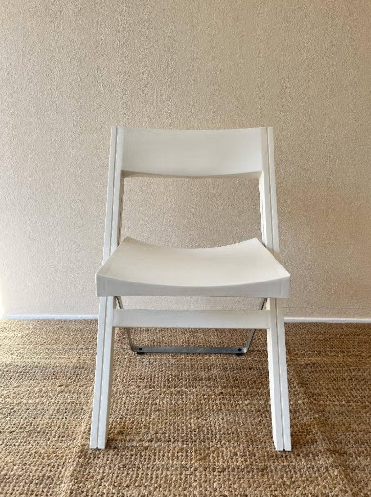 IKEA Sennik Klapstoel - Wit - Retro - Gammelgaard - Vintage, Ophalen, Gebruikt, Wit, Eén