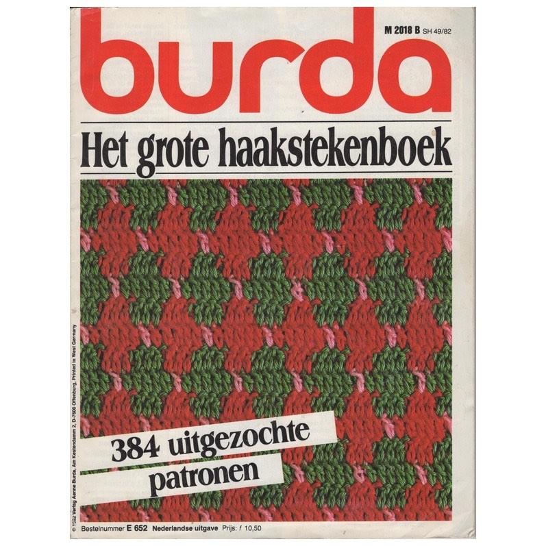 Burda het grote haakstekenboek E 652, Ophalen of Verzenden, Haken, Patroon of Boek