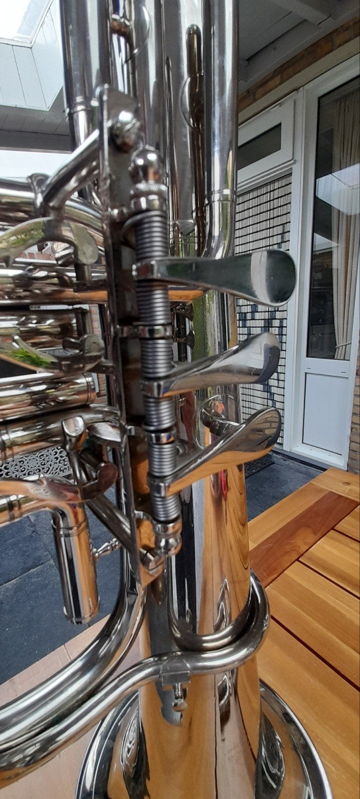 Euphonium/ Bariton Miraphone Waldkraiburg 261H Exclusive, Ophalen of Verzenden, Gebruikt, Koperblazer