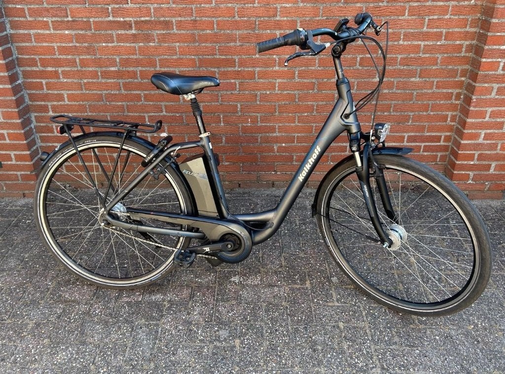 Kalkhoff elektrische fiets, Gebruikt, 47 tot 51 cm, 30 tot 50 km per accu, Ophalen