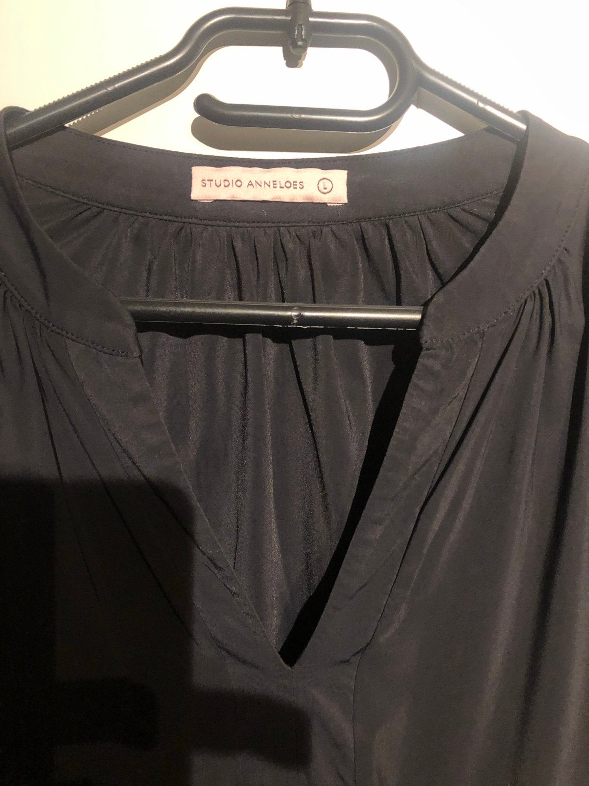 Studio Anneloes blouse zwart maat L, Ophalen of Verzenden, Gedragen, Maat 42/44 (L), Zwart