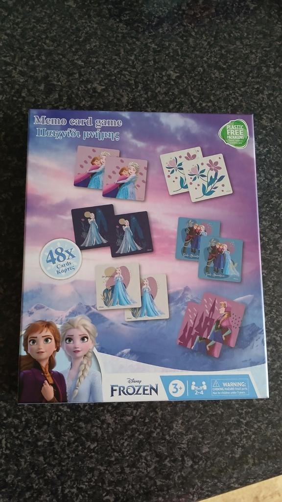 Frozen Memory 48 delig NIEUW!, Een of twee spelers, Ophalen, Nieuw