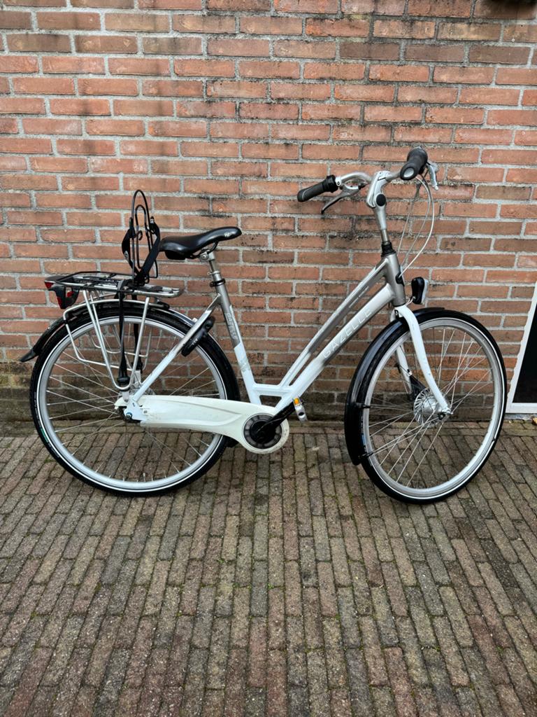 Gazelle Chamonix C8 - Framemaat 53cm - 8 versnellingen, Fietsen en Brommers, Fietsen | Dames | Damesfietsen, Gebruikt, Gazelle