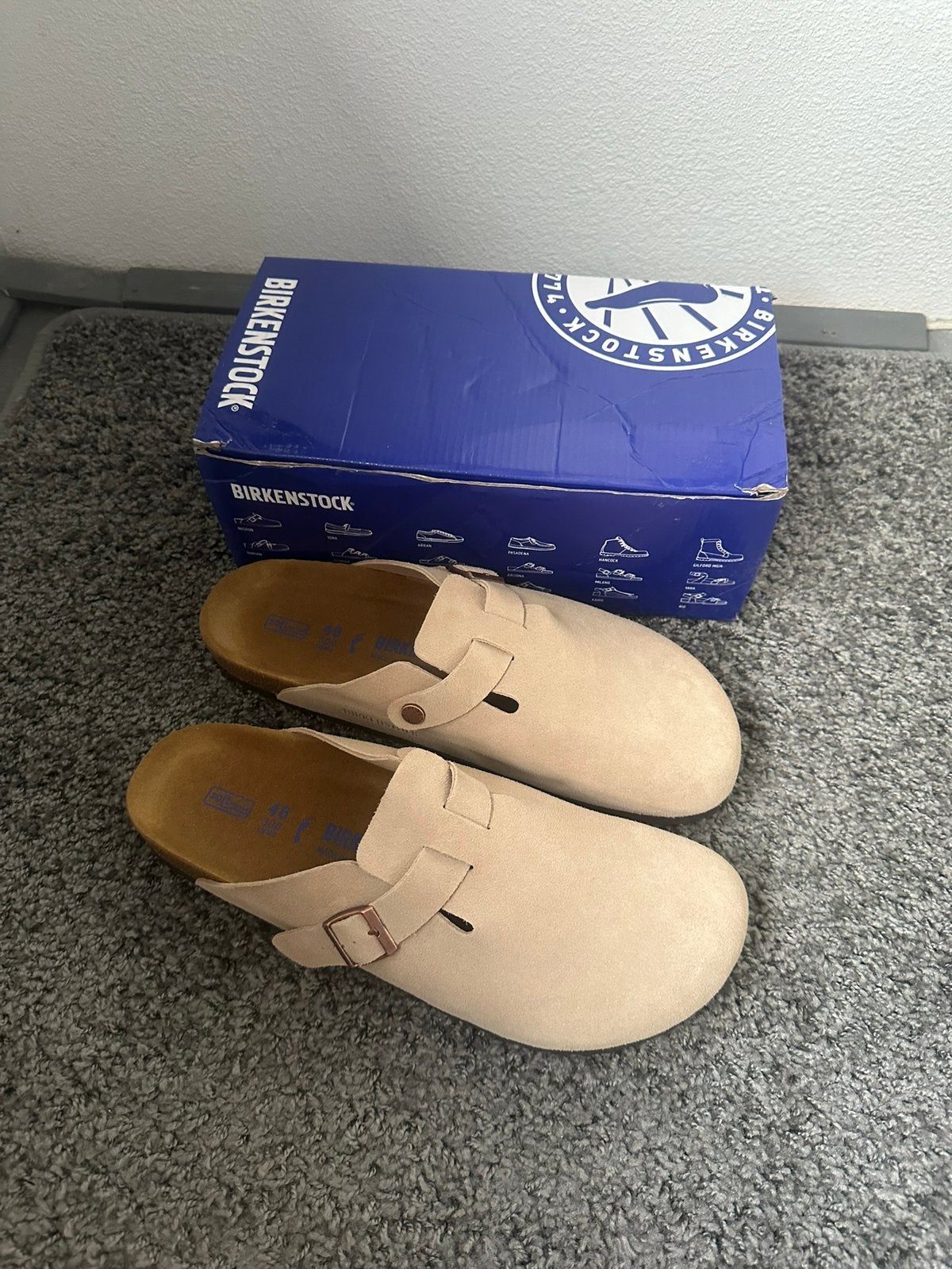 Birkenstock Boston maat 46, Overige kleuren, Klompen, Verzenden, Nieuw