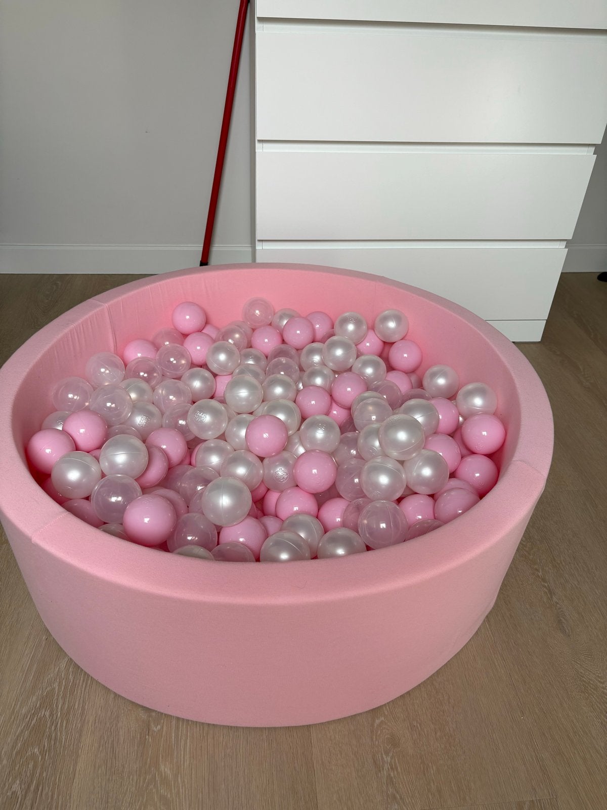 Roze ballenbak met ballen, Ophalen, Zo goed als nieuw, Jongen of Meisje