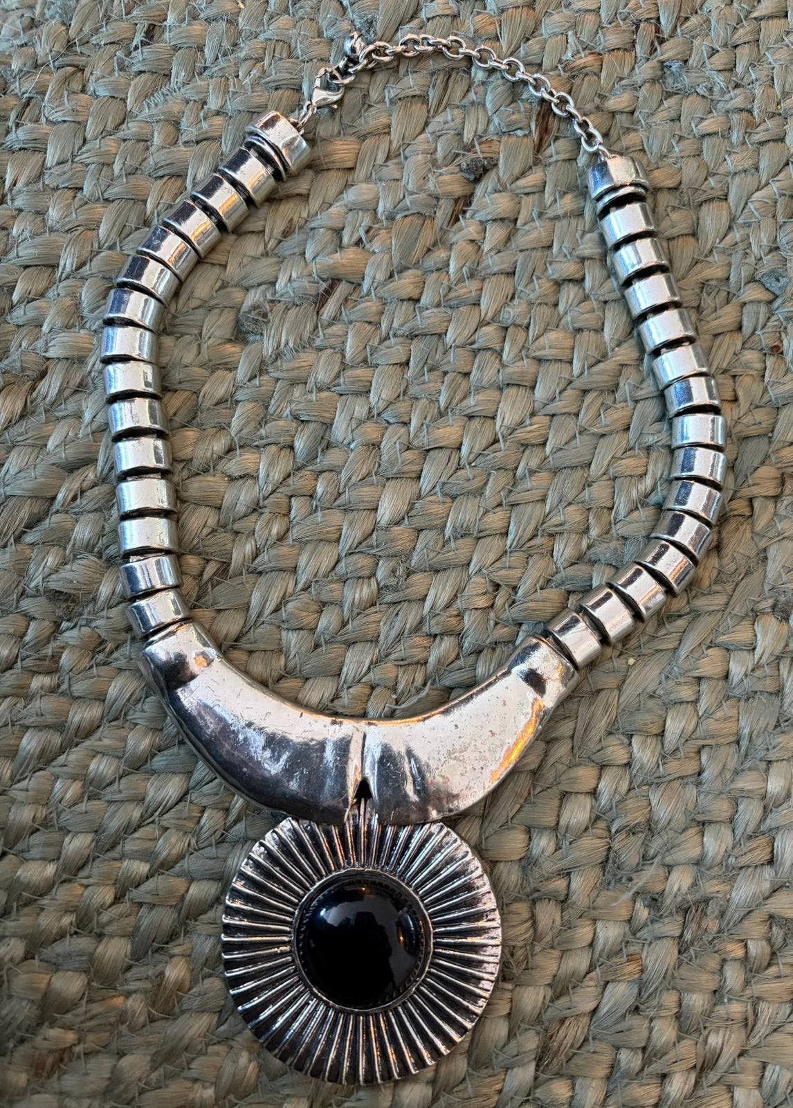 Curiosa / ketting : Vintage Navajo stijl halsketting, Ophalen of Verzenden, Gebruikt, Overige materialen