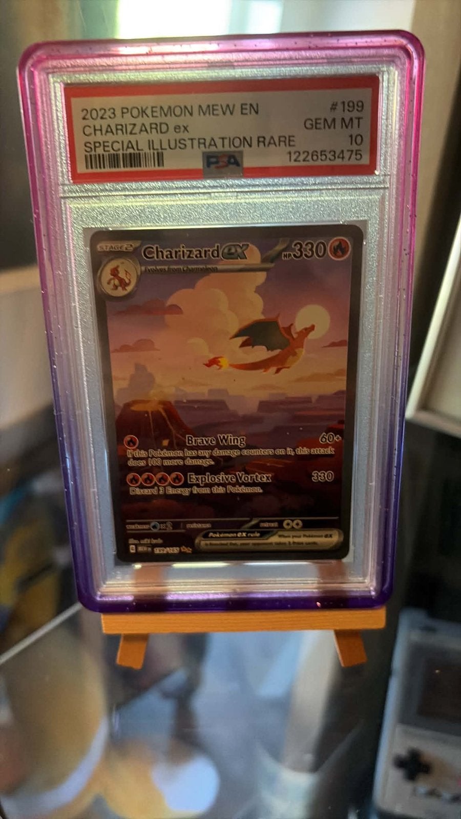 PSA 10 Charizard ex 151, Ophalen, Nieuw, Losse kaart
