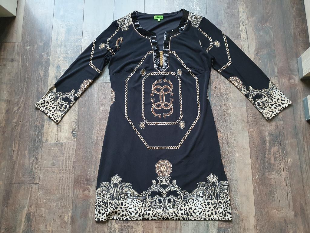 K Design jurk, maat S., Kleding | Dames, Jurken, Maat 38/40 (M), K Design, Zwart, Ophalen of Verzenden