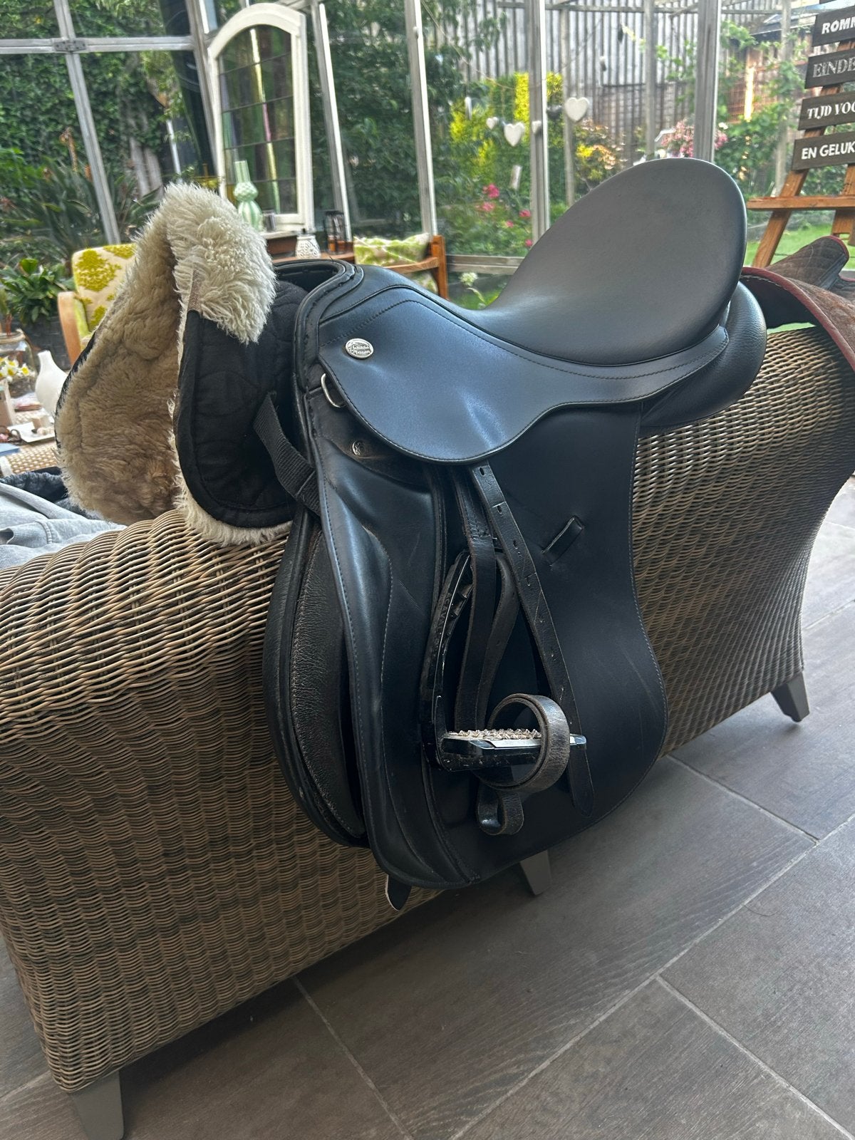 Horse and passion zadel, Ophalen, L (17.5 inch), Gebruikt, Overige merken