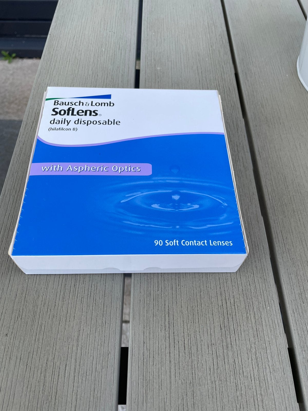 Contactlenzen -0,50 soflens daily disposible Bausch and Lomb, Ophalen of Verzenden, Nieuw