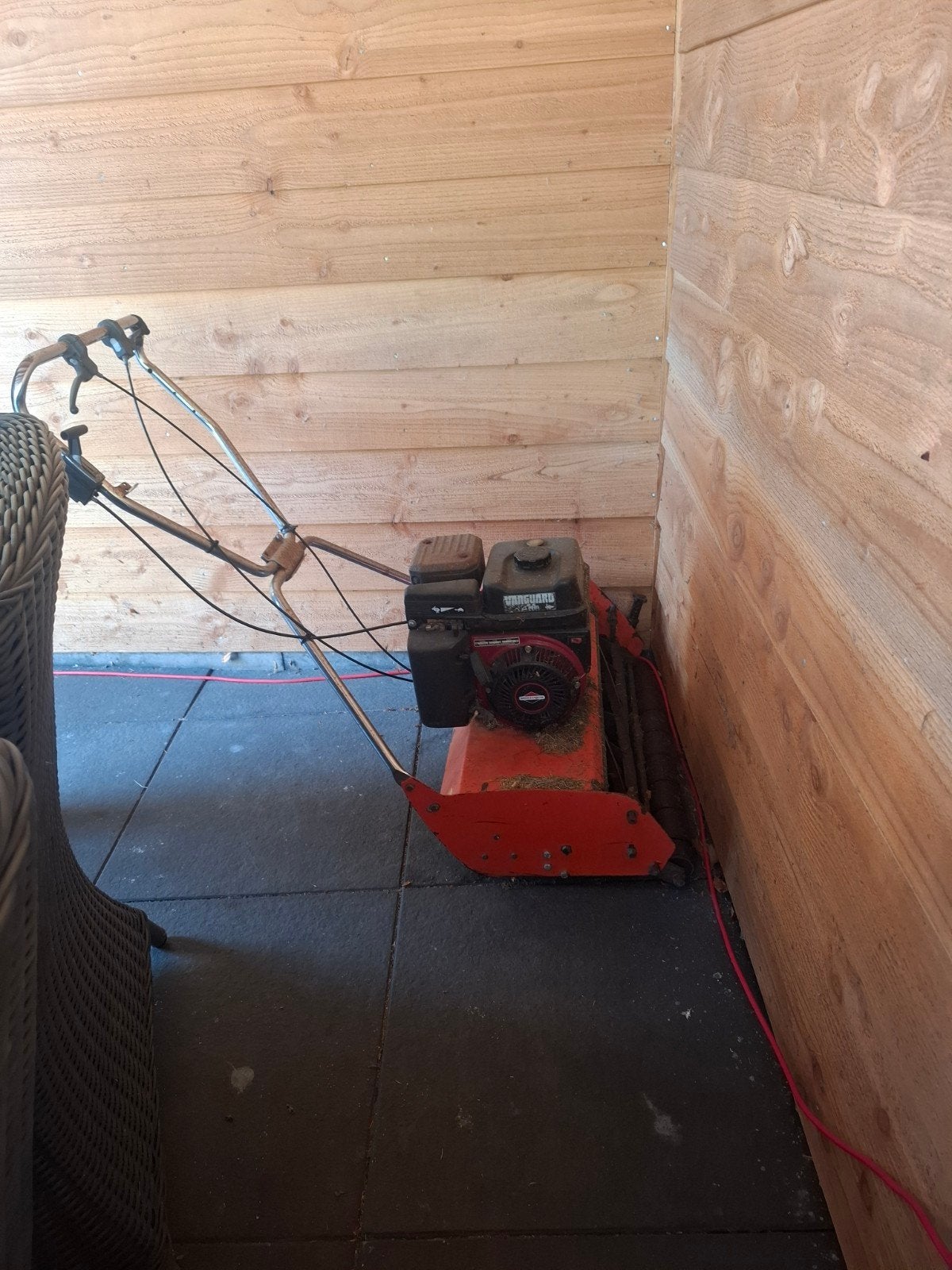 Husqvarna briljant 665 kooimaaier, Kooimesmaaier, Ophalen, Gebruikt