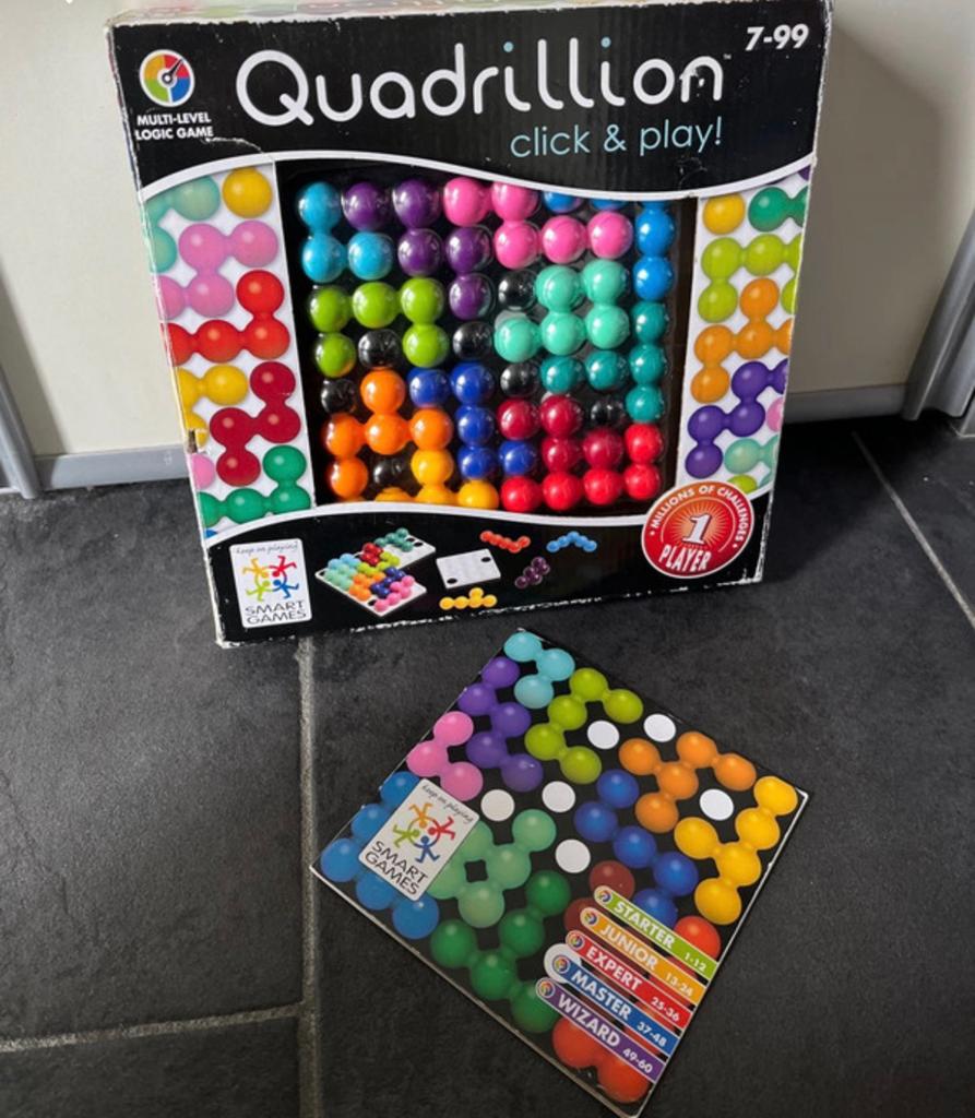 SmartGames Quadrillion: Multi-level logisch spel, Een of twee spelers, Ophalen of Verzenden, Gebruikt