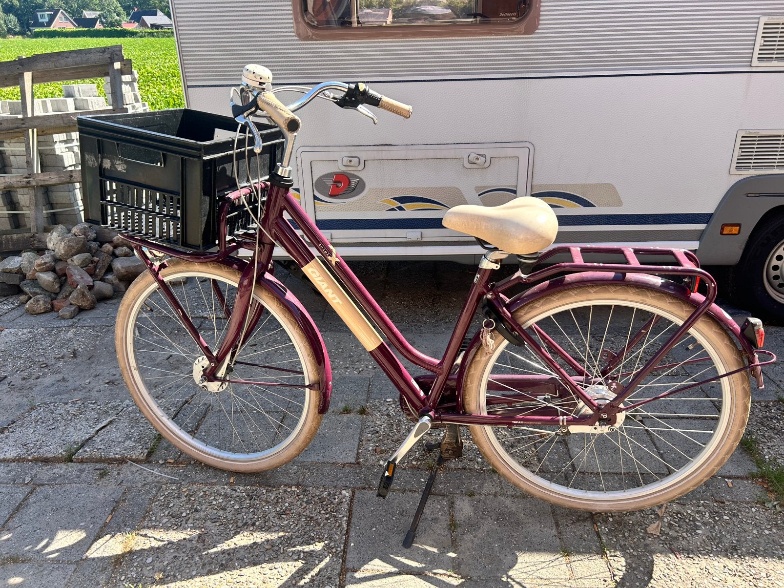 Mooie 28 inch meisjes fiets, Fietsen en Brommers, Fietsen | Meisjes, Ophalen, Zo goed als nieuw, 26 inch of meer, Versnellingen