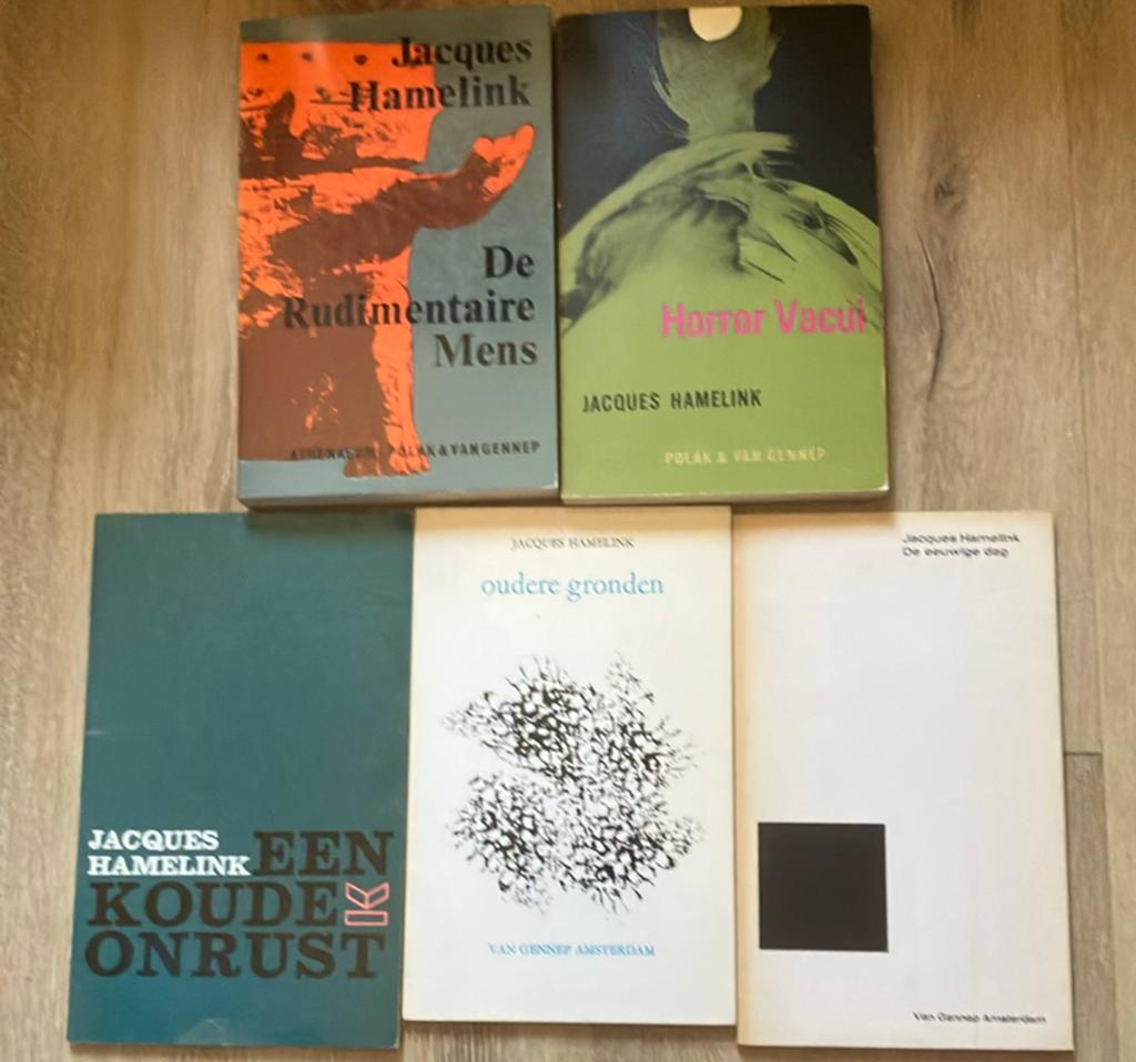 Jacques Hamelink - 5 titels, Ophalen of Verzenden, Zo goed als nieuw