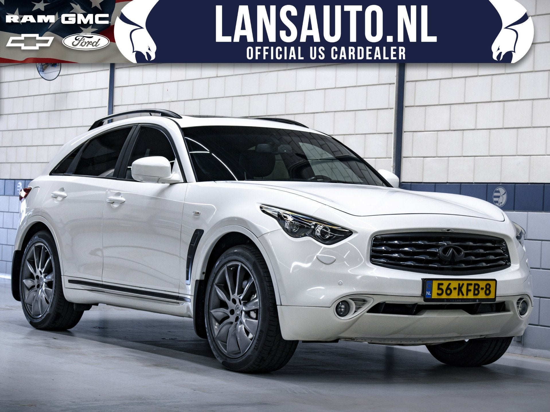 Infiniti FX 50 S AWD | 5.0L V8 | Automaat Youngtimer, Auto's, Automaat, Euro 5, Gebruikt, 2000 kg