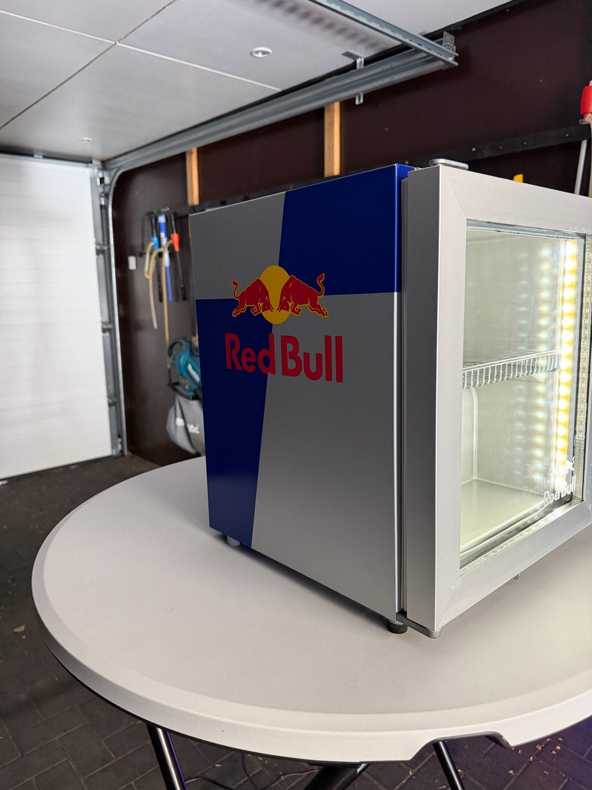 Red Bull mini koelkast - Zo goed als nieuw, Zonder vriesvak, Ophalen of Verzenden, Energieklasse A of zuiniger, Minder dan 45 cm