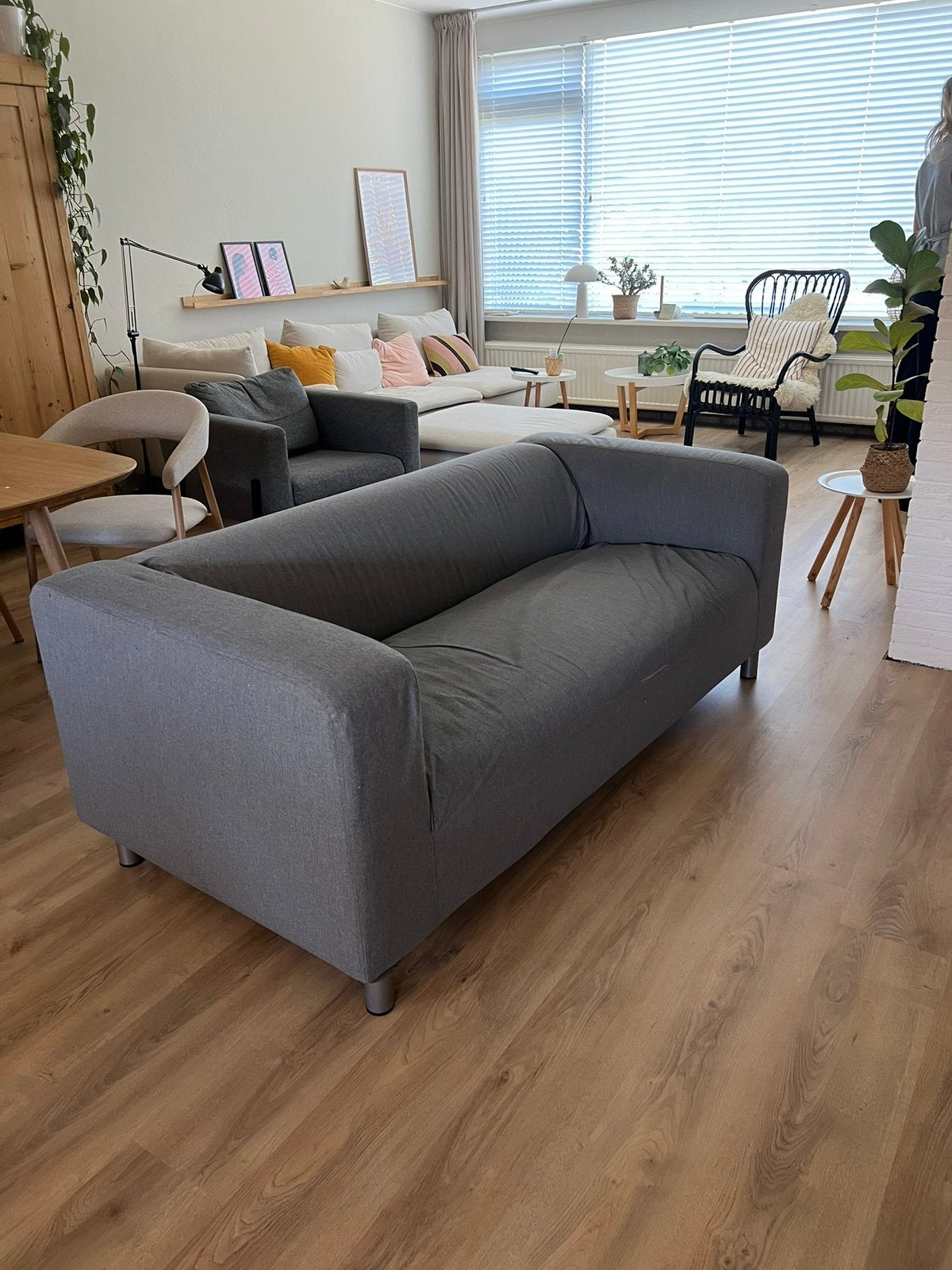 Ikea klippan bank, Ophalen, Gebruikt, 150 tot 200 cm, Tweepersoons