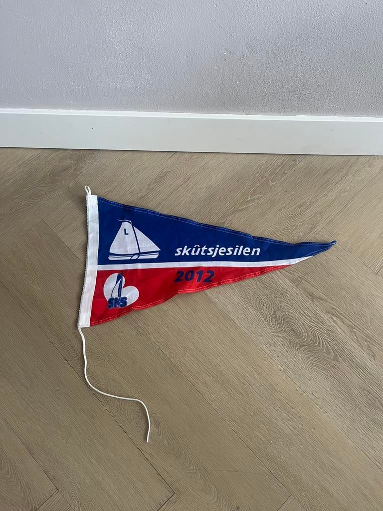 Skûtsjesilen, zeilwedstrijd, bootvlag, vlag nieuw origineel, Diversen, Vlaggen en Wimpels, Verzenden, Nieuw