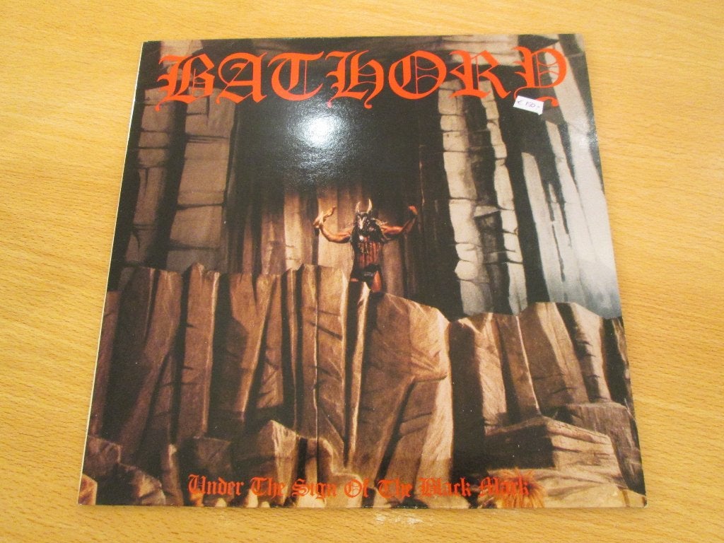Bathory – Under The Sign Of The Black Mark LP, Ophalen, LP, Gebruikt, 12 inch