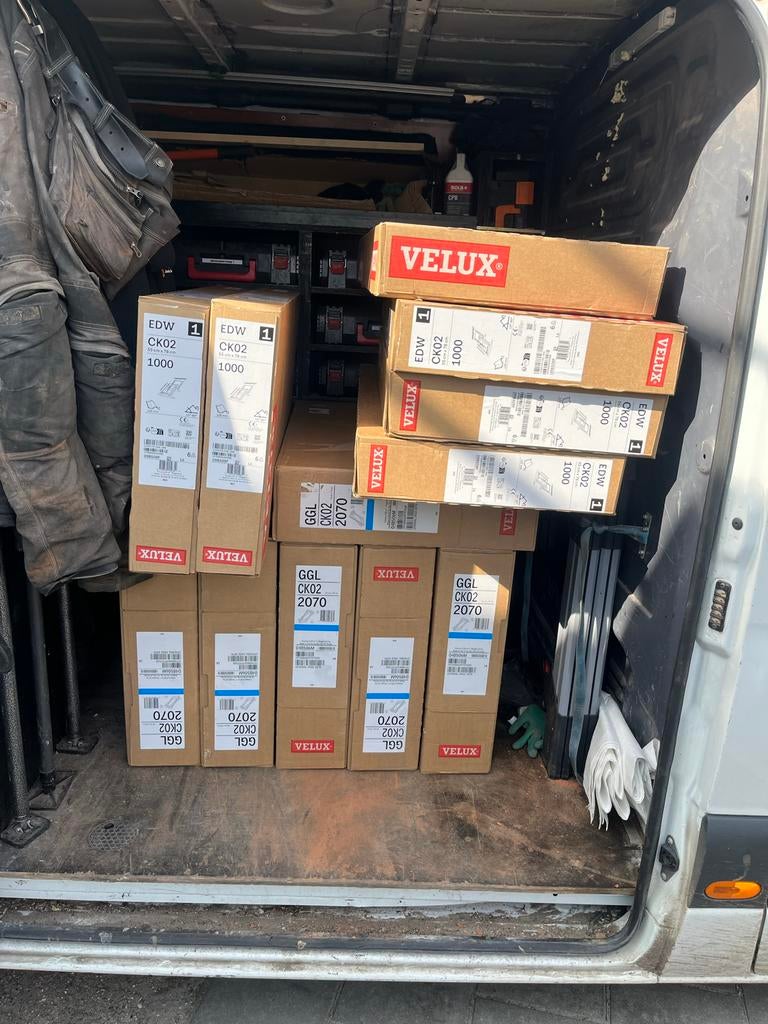 Nieuwe Velux Dakramen en Gootstukken ck02, Minder dan 80 cm, 80 tot 120 cm, Nieuw, Ophalen of Verzenden