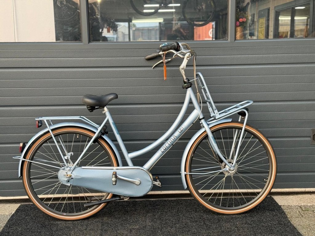 cortina u4 family D57 cm mat blauw 7 versn, Gebruikt, Cleanbikes, 56 cm of meer, Info@cleanbikes.nl