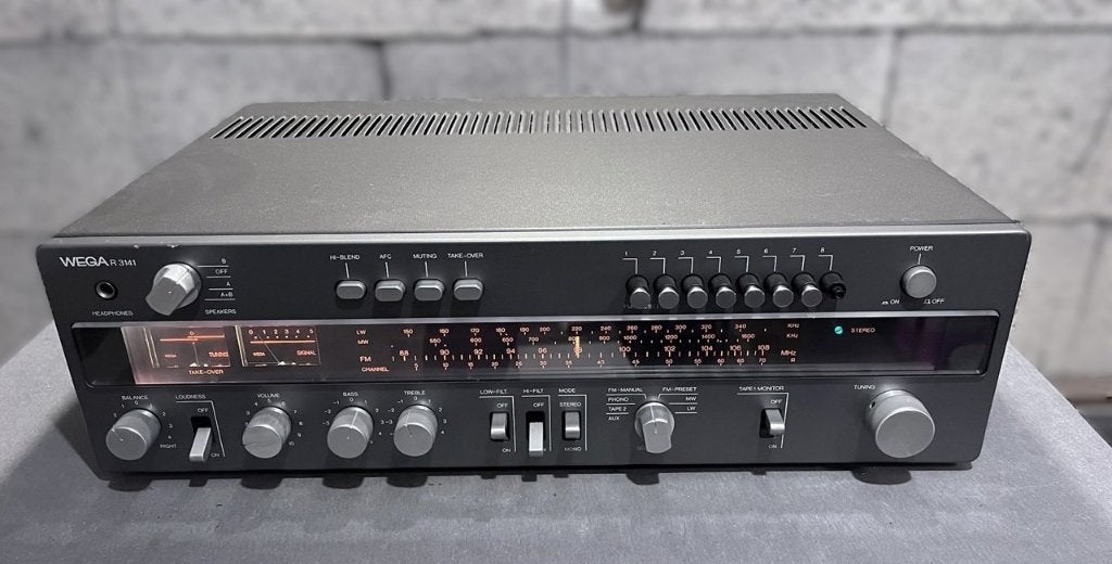 WEGA R3141 vintage receiver, Overige merken, Gebruikt, Ophalen of Verzenden, Minder dan 60 watt