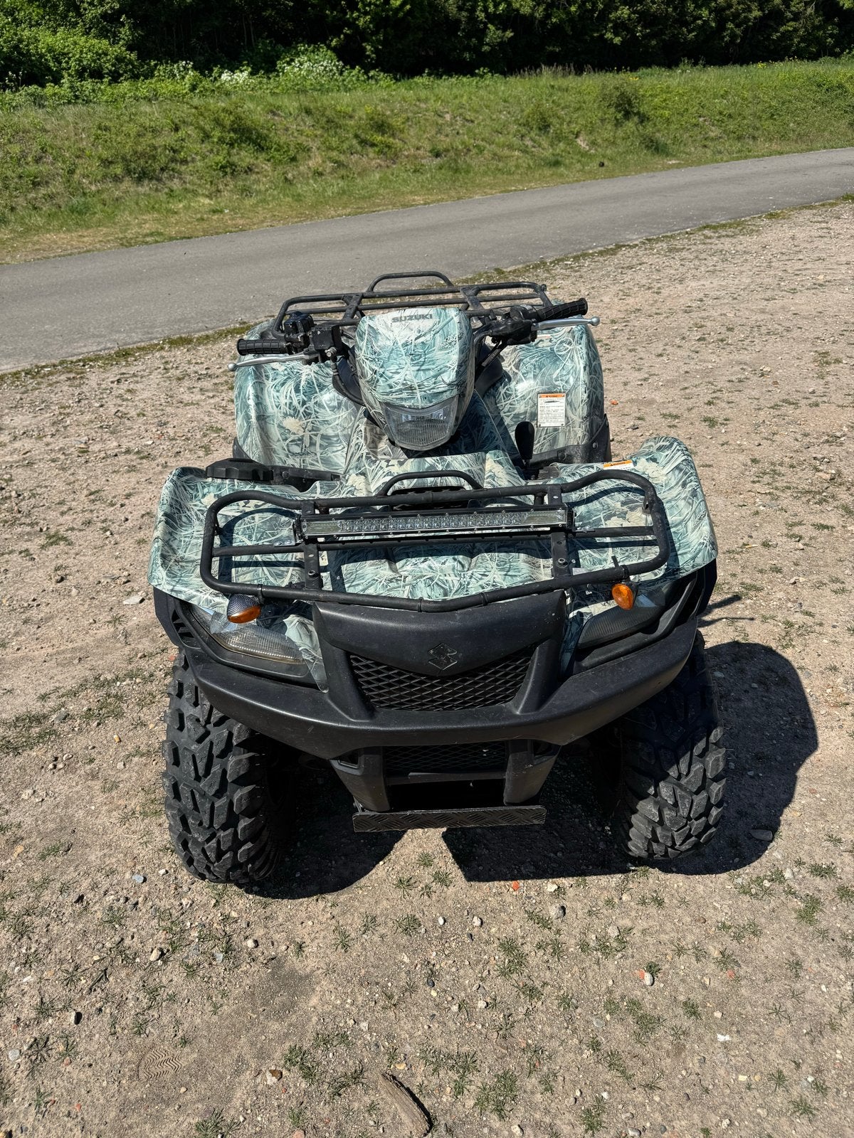 Suzuki KingQuad 750 met kenteken