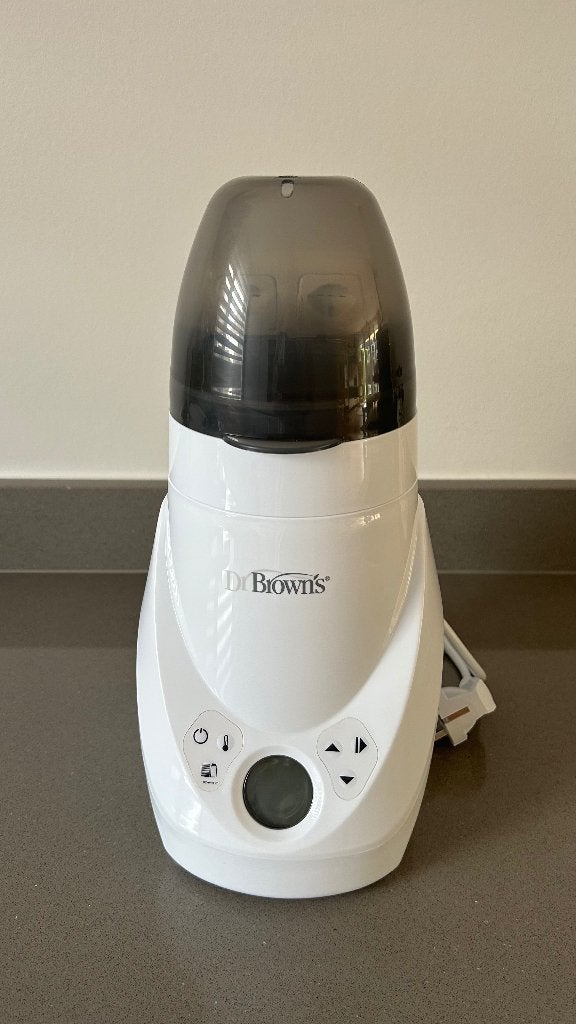 Flessenverwarmer en sterilisator Dr. Brown’s, Kinderen en Baby's, Babyvoeding en Toebehoren, Ophalen of Verzenden, Zo goed als nieuw
