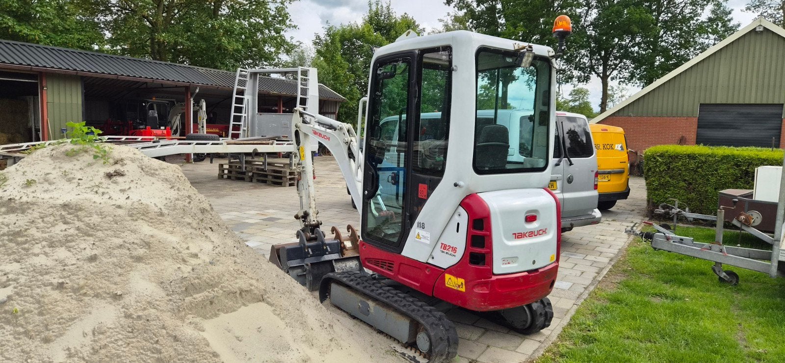 Takeuchi tb216, Tickets en Kaartjes, Recreatie | Dierentuinen, Eén persoon, Overige typen