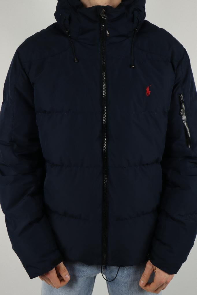 Ralph Lauren puffer (ski)winterjas - L/XL, -, Blauw, -, Ralph Lauren
