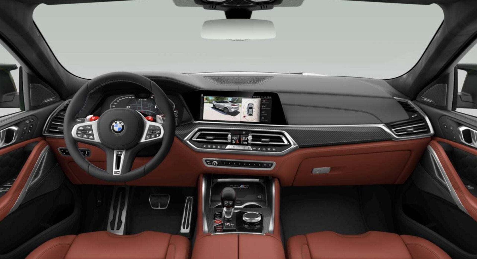 BMW X6 M Competition | Ventilatie | Laser | Pano | Carbon |, Auto's, Automaat, SUV of Terreinwagen, 625 pk, Groen