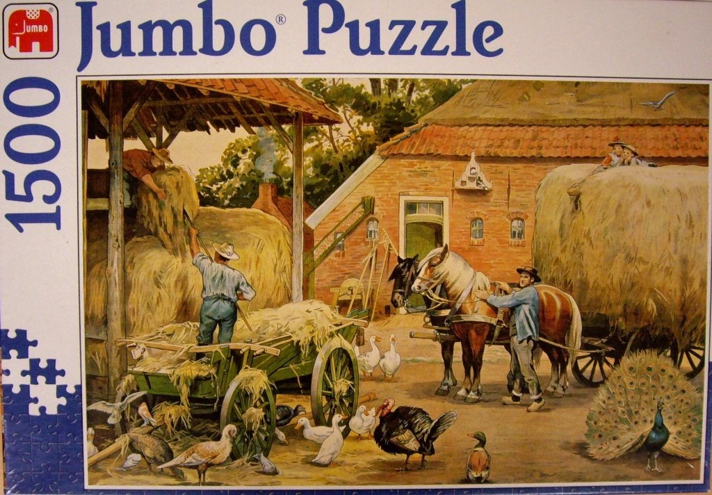 Puzzel, Hobby en Vrije tijd, Ophalen of Verzenden, 500 t/m 1500 stukjes, Gebruikt, Legpuzzel