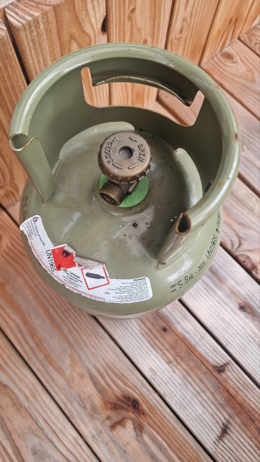 Gasfles 5 kg Vulling, Caravans en Kamperen, Kampeeraccessoires, Ophalen