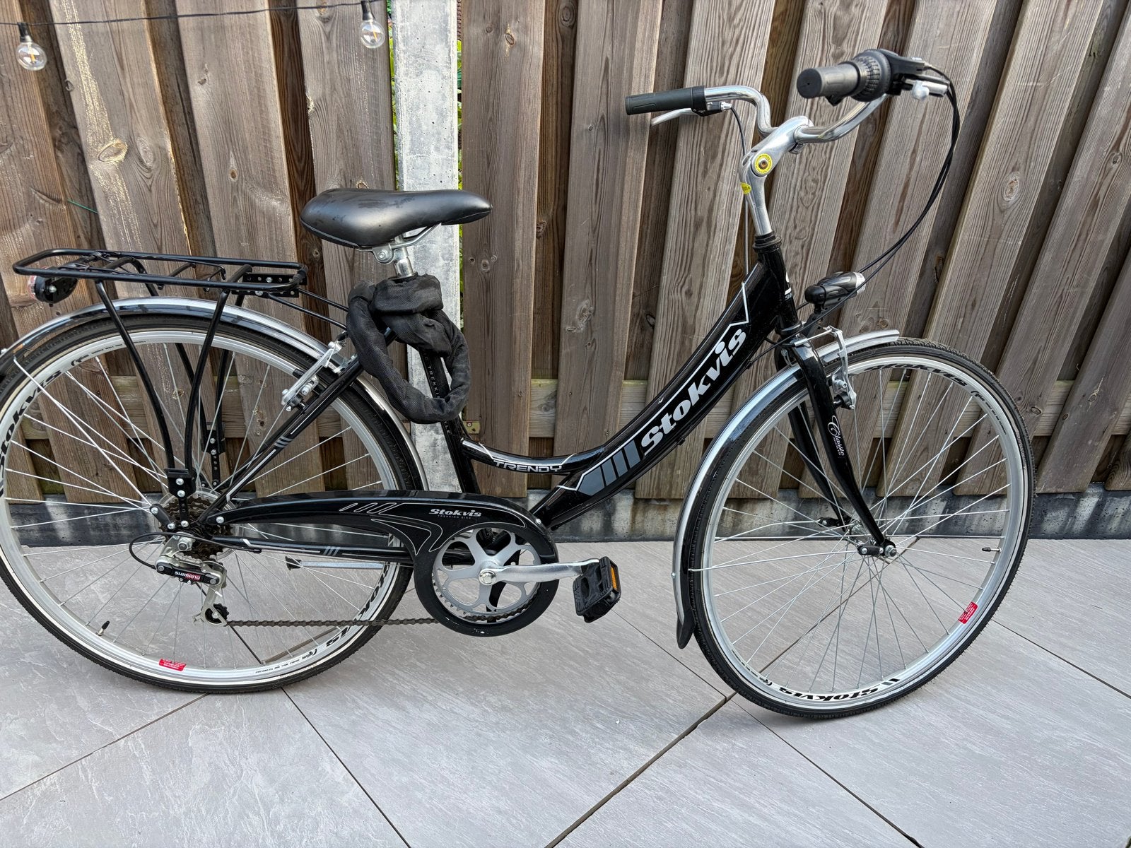 Stokvis damesfiets, Velgrem, Versnellingen, Zo goed als nieuw, 50 tot 53 cm
