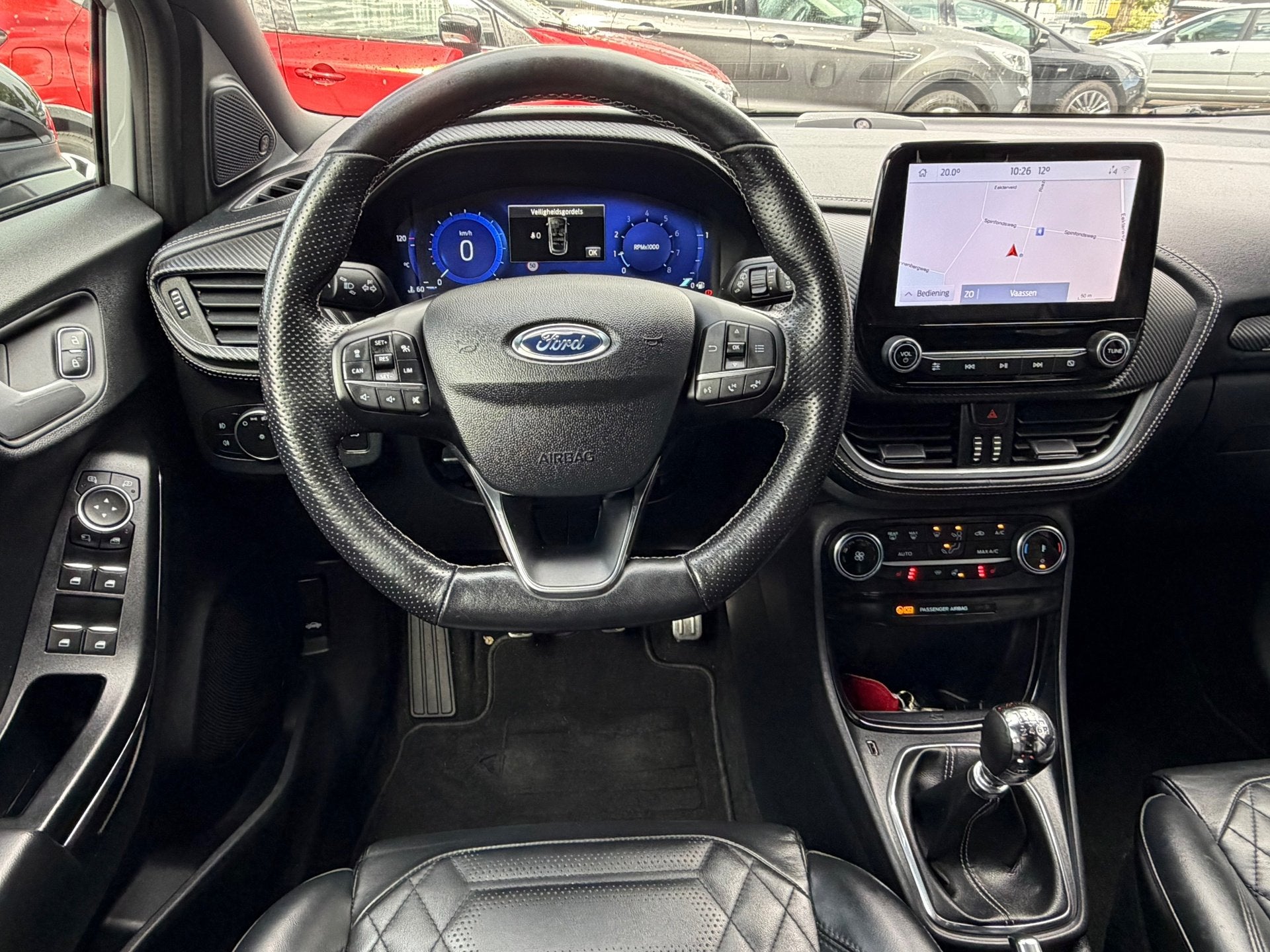 Ford Puma 1.0 155PK Hybrid ST-Line X Vignale Trekhaak,Navi,C, Voorwielaandrijving, Zwart, Bedrijf, 3 cilinders
