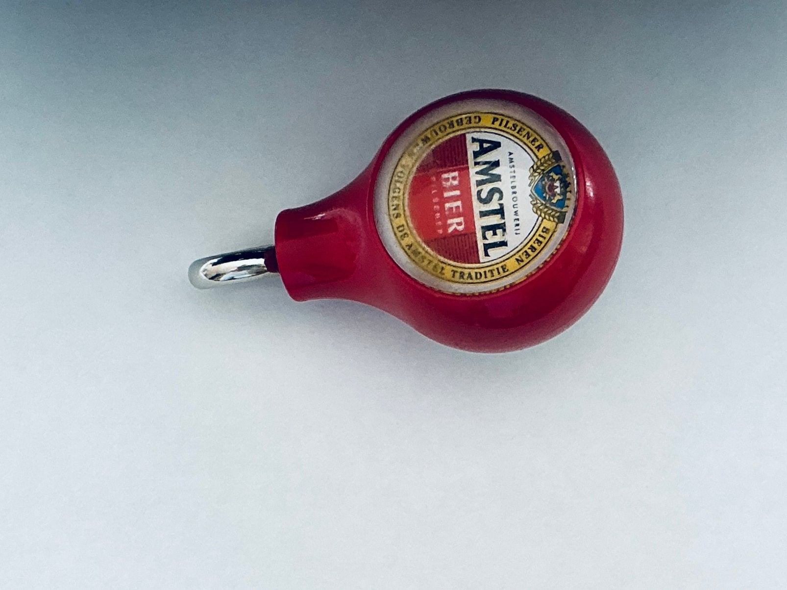 Vintage Amstel Bier trekkogeltje/Trekkoord Gewichtje, Verzamelen, Biermerken, Ophalen of Verzenden, Zo goed als nieuw