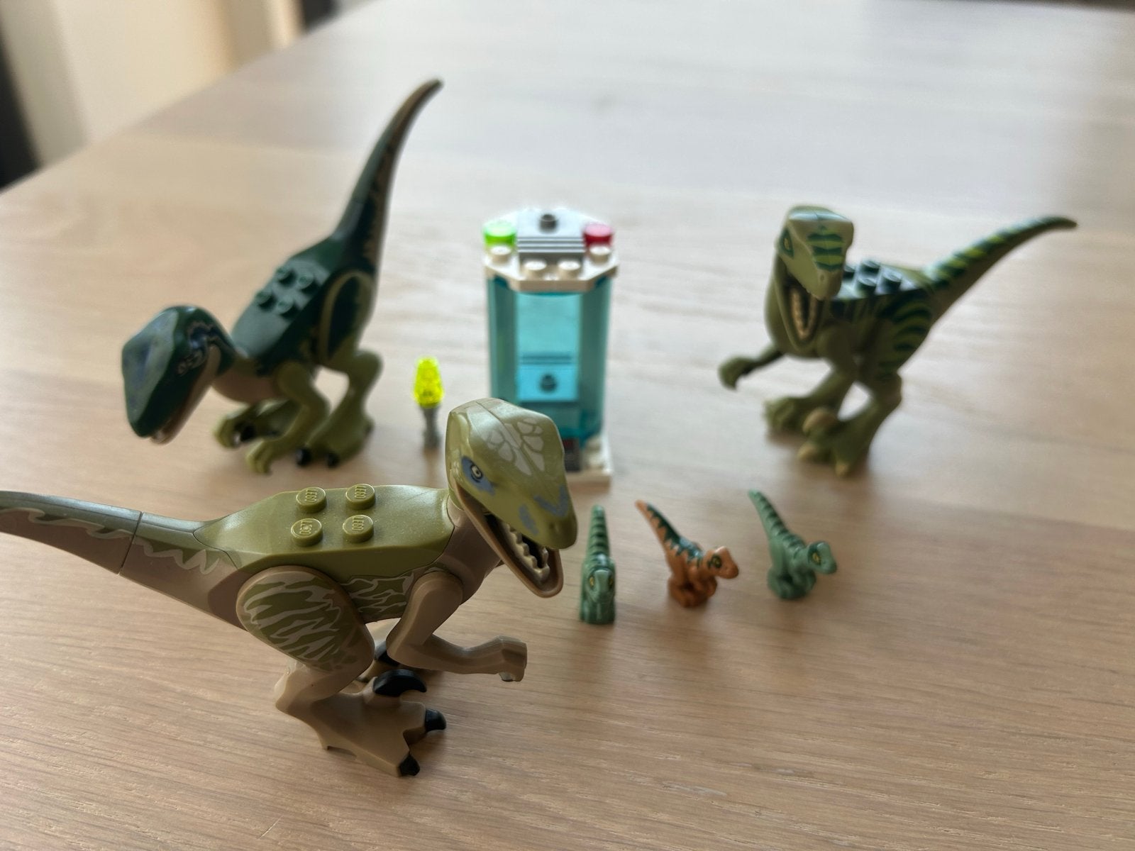 LEGO Jurassic World Dinosaurus Set - Raptors en Baby Dinos, Ophalen, Gebruikt, Overige merken