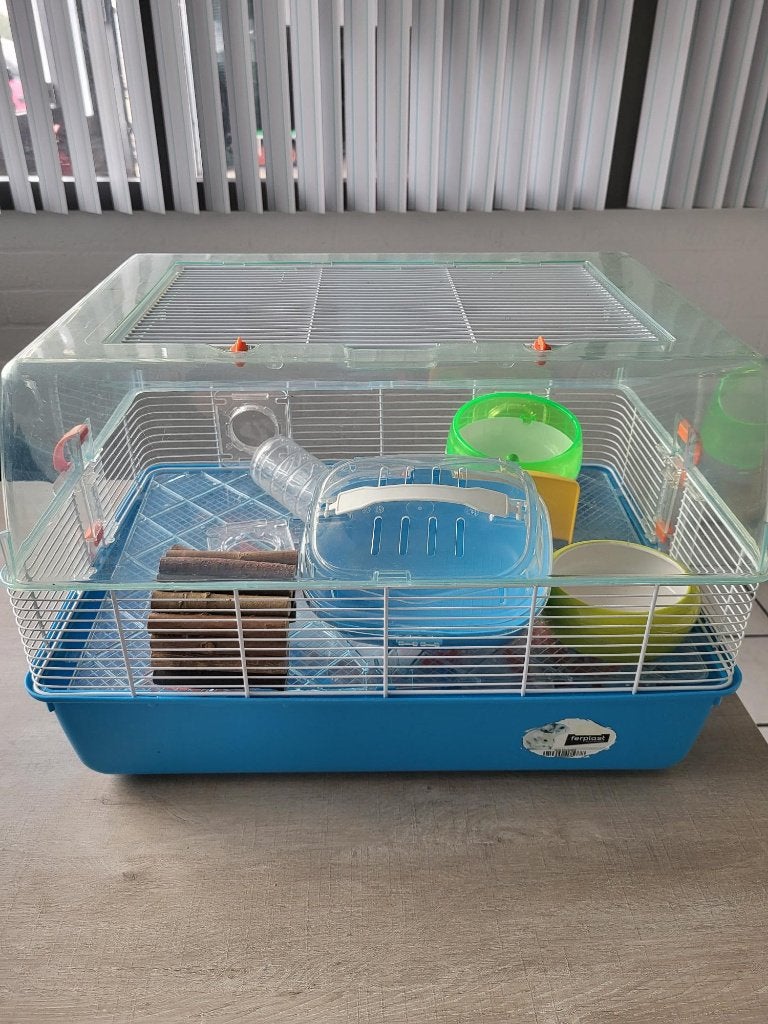 Hamsterhok, Dieren en Toebehoren, Gebruikt, Minder dan 75 cm, Hok, Hamster