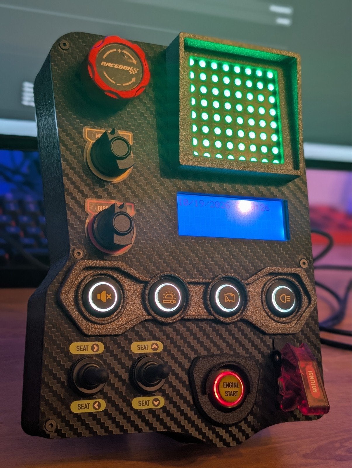 GT3-PRO sim racing Button Box, Computers en Software, Ophalen of Verzenden, Zo goed als nieuw