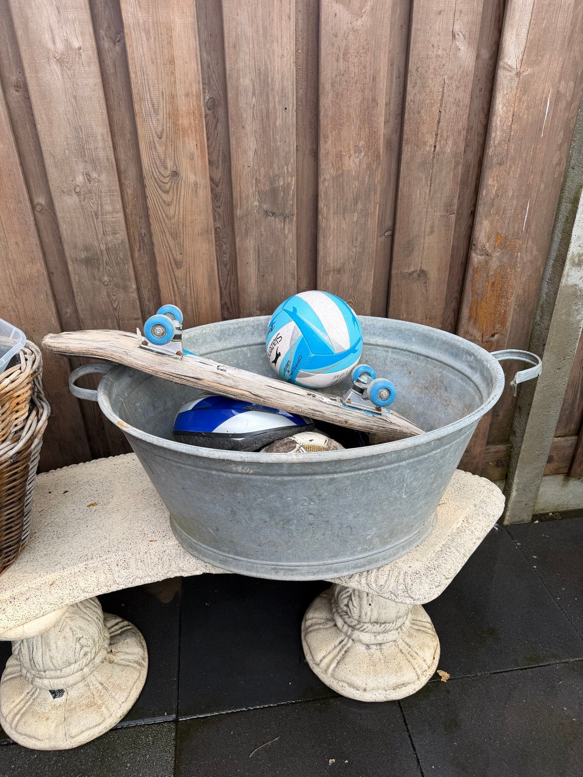 Zinken teil, Ophalen