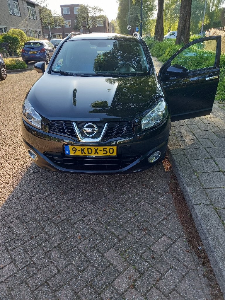 Nissan Qashqai 1.6 2WD 2013 Zwart, Auto's, Voorwielaandrijving, 662 kg, 4 cilinders, Zwart