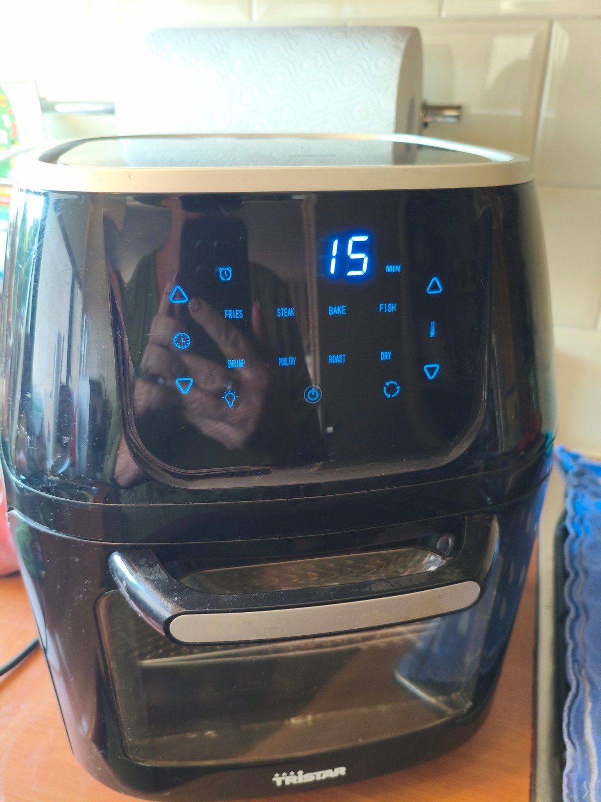 mooie digitale airfryer van tristar, Ophalen, Gebruikt, Airfryer XL