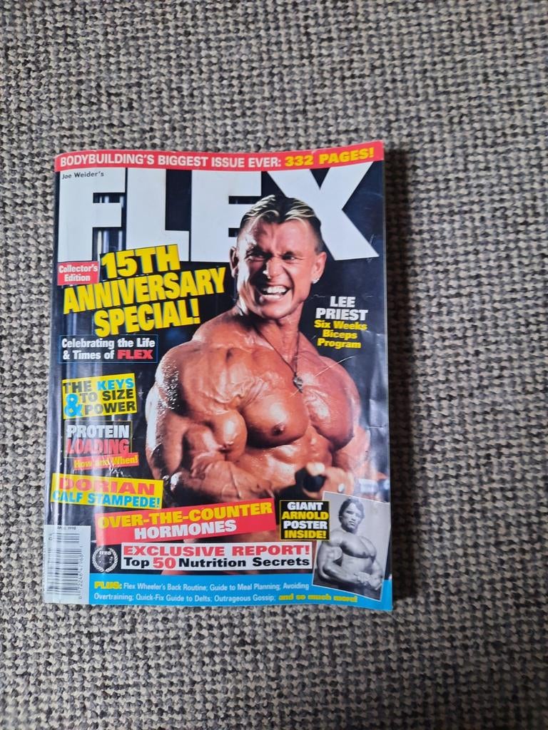 Flex Bodybuilding Magazine - 4 nummers, Boeken, Tijdschriften en Kranten, Gelezen, Sport en Vrije tijd, Ophalen of Verzenden