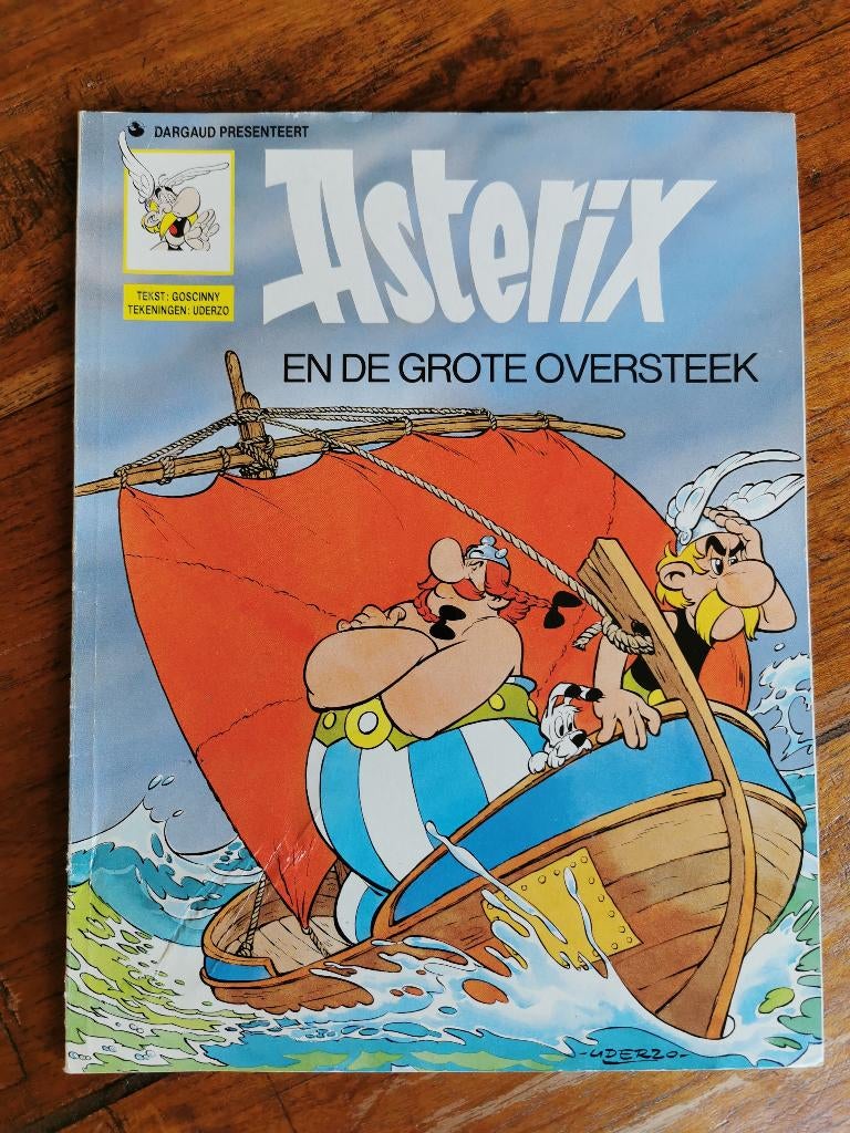 Asterix en de grote Oversteek, Goscinny & Uderzo., Eén stripboek, Ophalen of Verzenden, Zo goed als nieuw, Goscinny & Uderzo