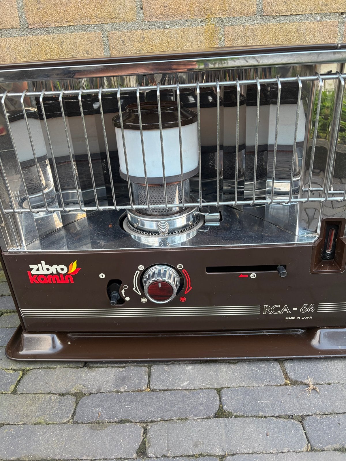 Zibro Kamin RCA-66 Petroleumkachel Dubbelbrander, Ophalen, Zo goed als nieuw, Overige brandstoffen, Petroleumkachel