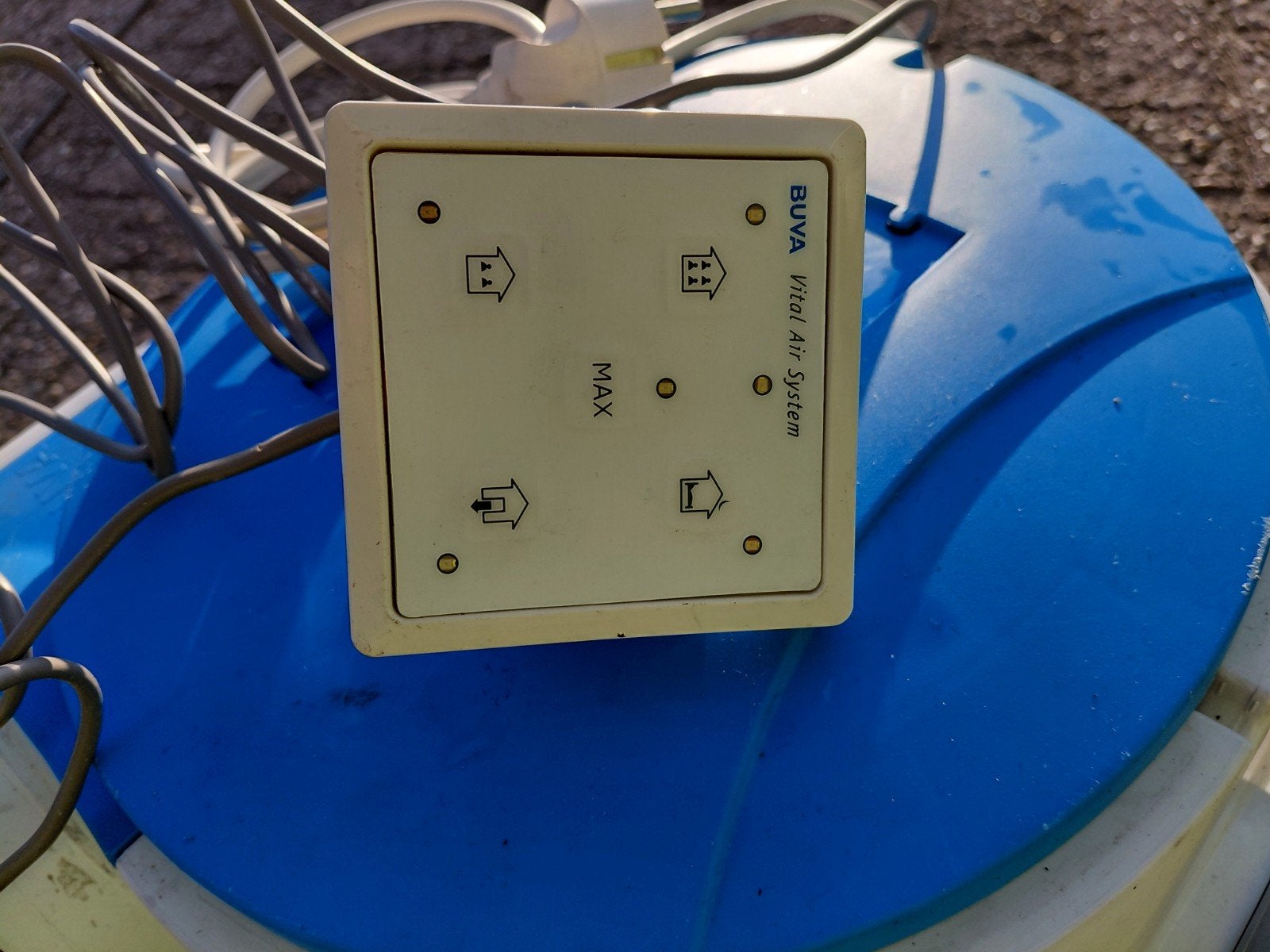 Buva Boxstream mechanische ventilatie met 2 bedieningen, Ophalen of Verzenden