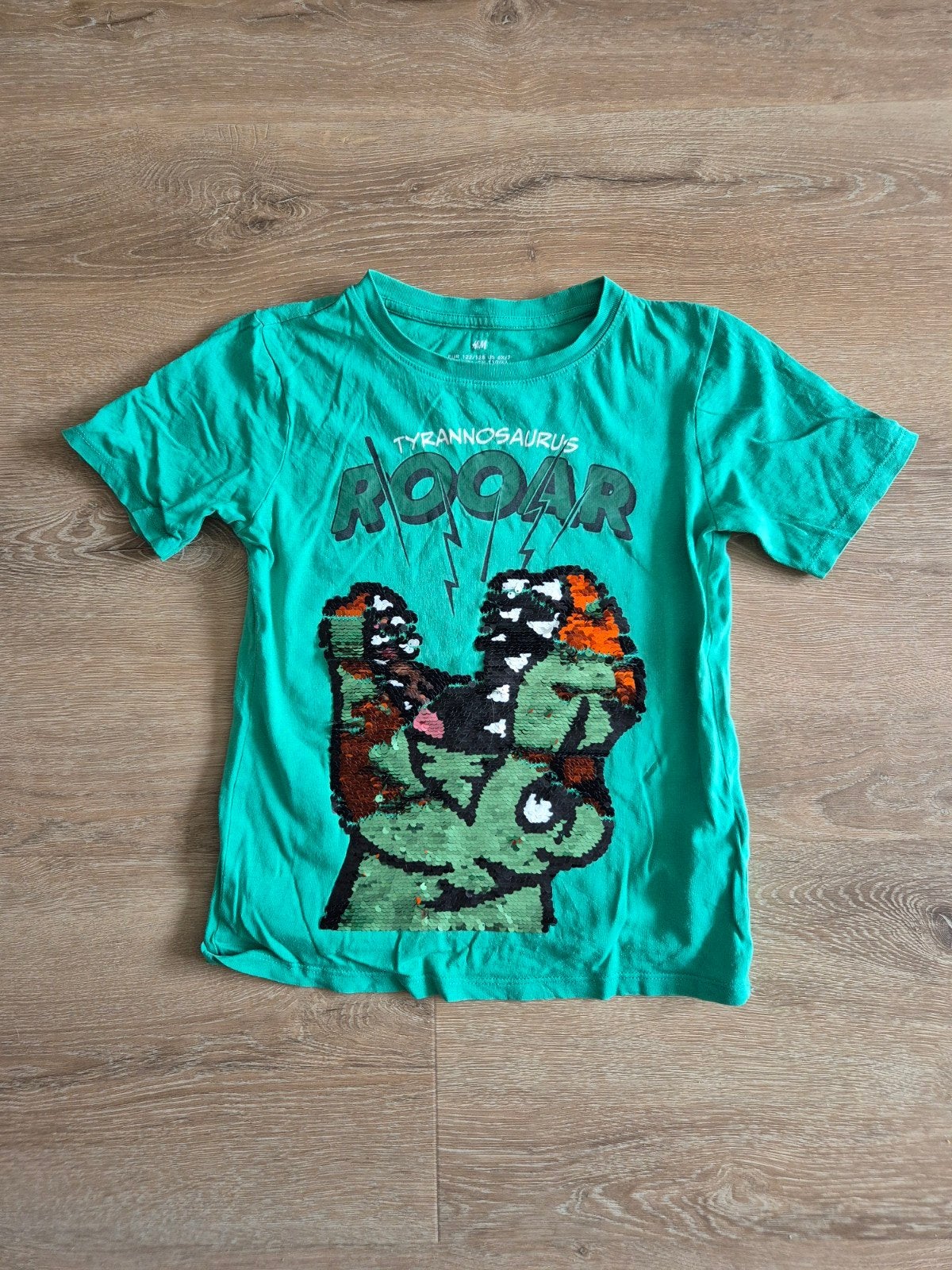 H&M T-shirt maat 122/128, Gebruikt, H&M, Ophalen of Verzenden, Shirt of Longsleeve