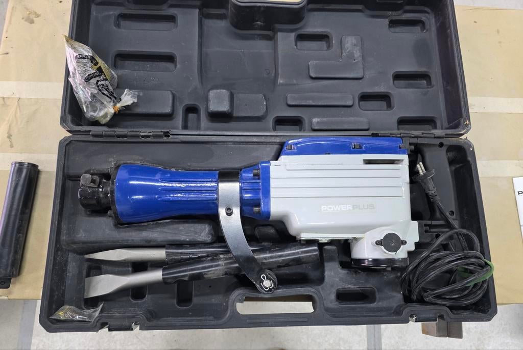 Powerplus breekhamer, Doe-het-zelf en Verbouw, Gereedschap | Handgereedschap, Ophalen, Gebruikt